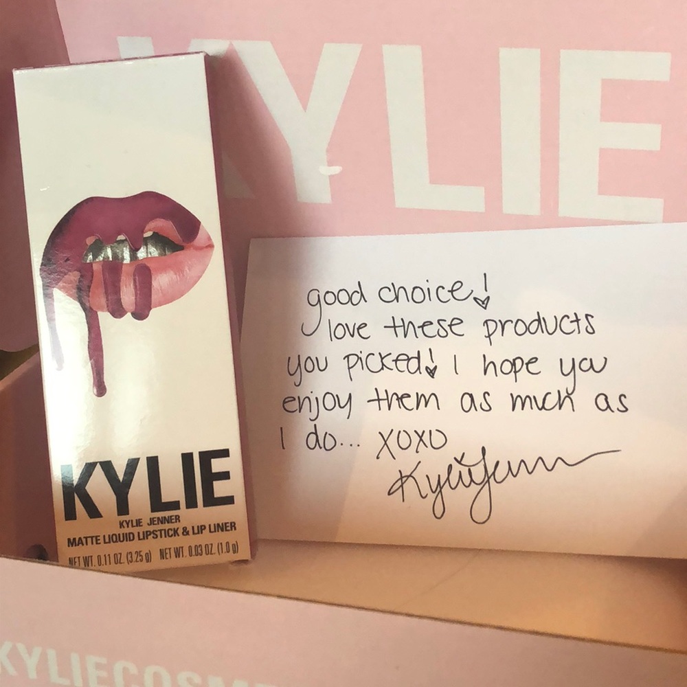 100% Authentic Kylie lipkit in the shade “Posie K”